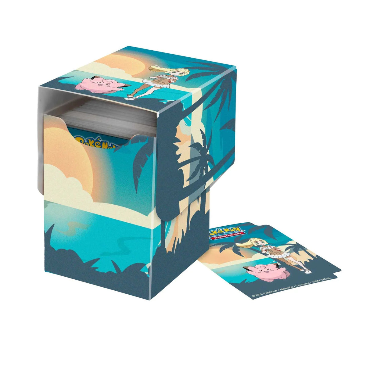 Pokémon Lillie and Clefairy 100+ Deck Box