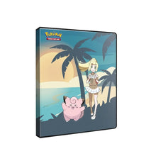 Load image into Gallery viewer, Ultra Pro Pokemon 4-Pocket Portfolio: Lillie and Clefairy