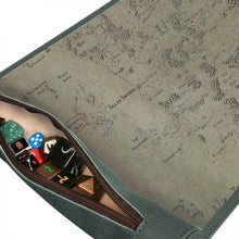 Load image into Gallery viewer, Dungeons &amp; Dragons Artifacts Across Eternities: Drizzt &amp; The Forgotten Realms Premium Dice Scroll Map