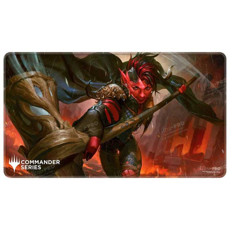 Magic: The Gathering Commander Series 7 Karlach Stitched Edge Playmat