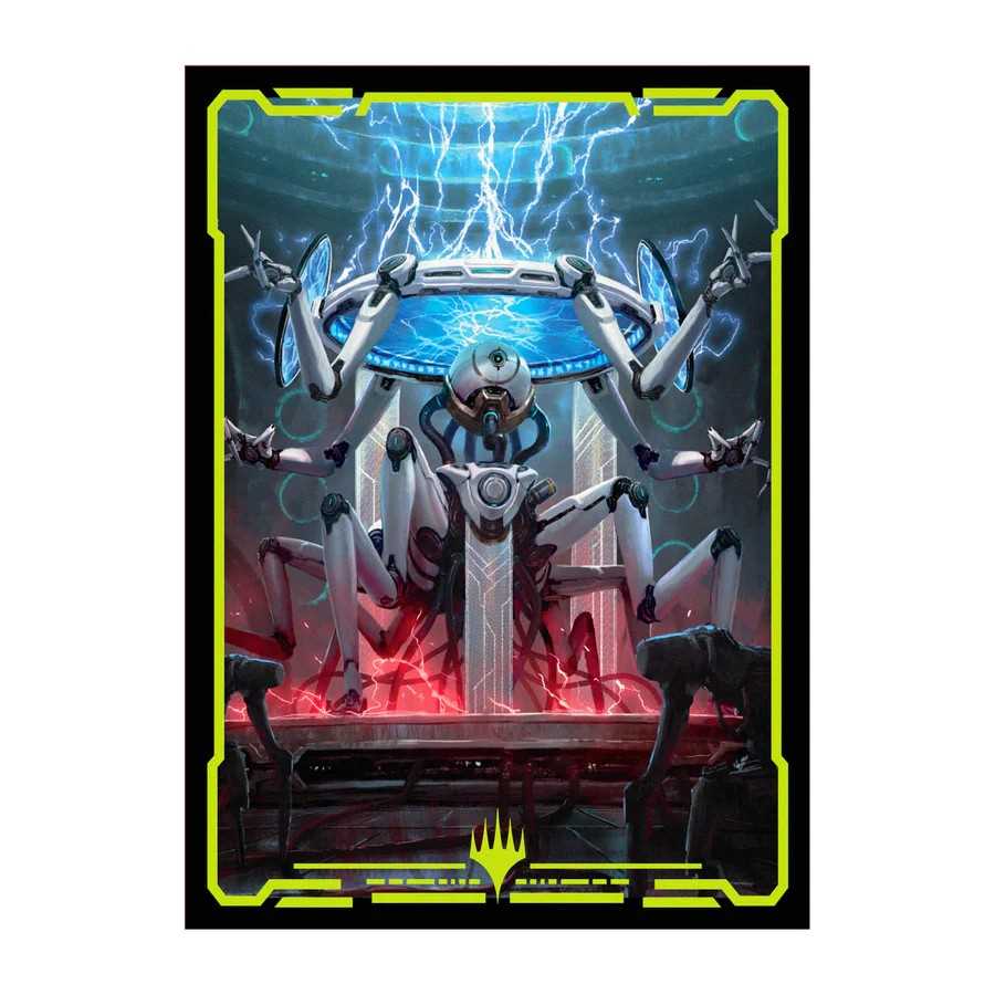 MTG Edge of Eternities 100ct Deck Protector Sleeves in Clear Box - Commander A