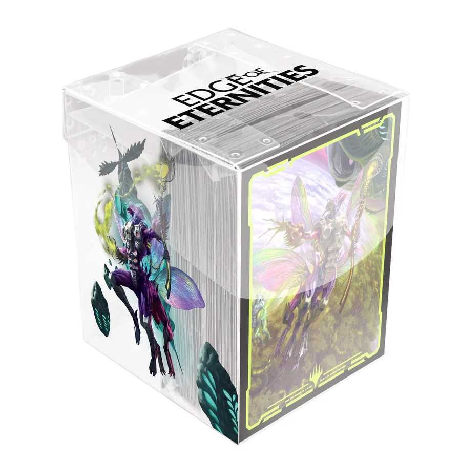 MTG Edge of Eternities 100ct Deck Protector Sleeves in Clear Box - Commander B