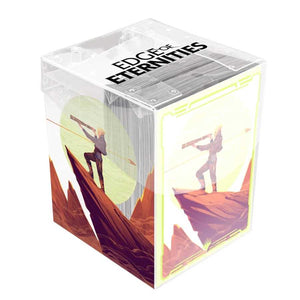 MTG Edge of Eternities 100ct Deck Protector Sleeves in Clear Box - Key Character Mythic