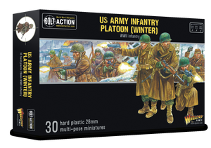 Bolt Action US Army Infantry Platoon Winter