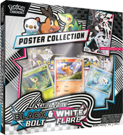 Pokemon TCG Scarlet & Violet Black Bolt & White Flare Poster Collection