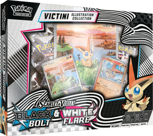 Pokemon TCG S&V 10.5 Black Bolt & White Flare Victini Illustration Collection