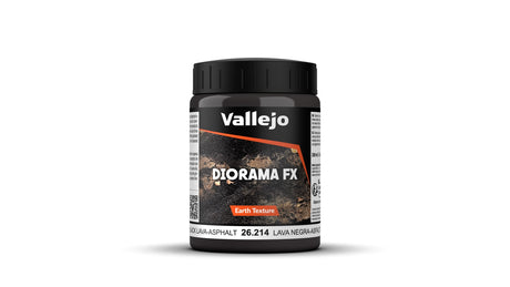 Vallejo Stone Textures Black Lava 200ml