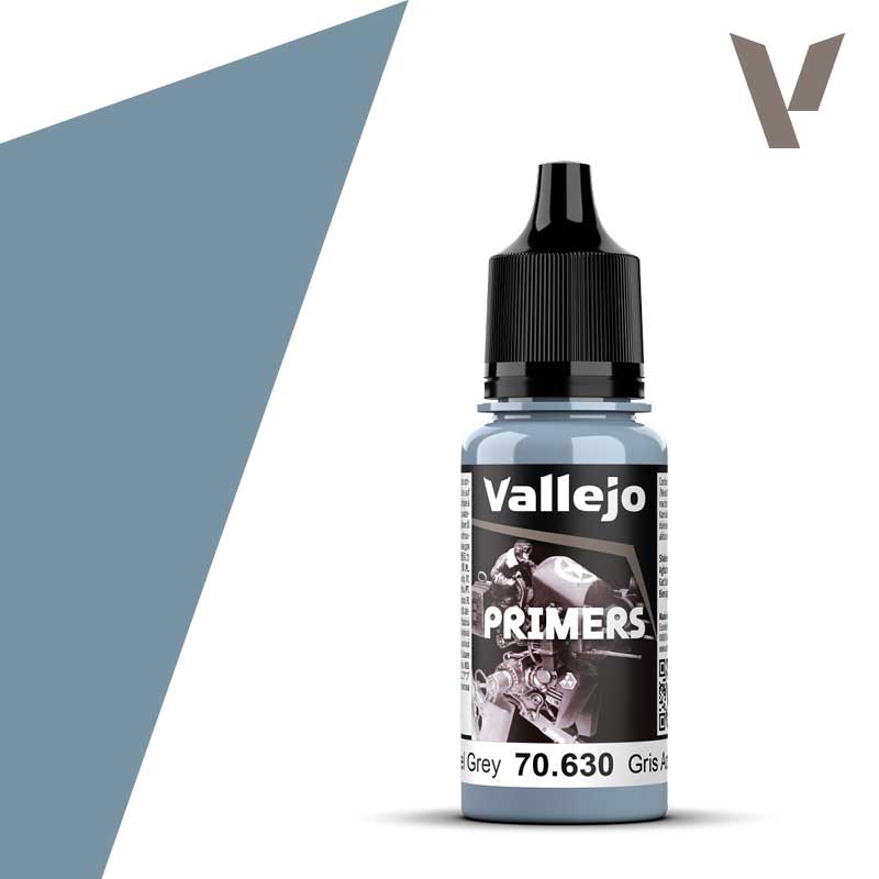 Vallejo Primers Steel Grey 18ml 70.630