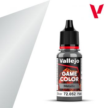 Vallejo Game Color Silver 72.052 18ml