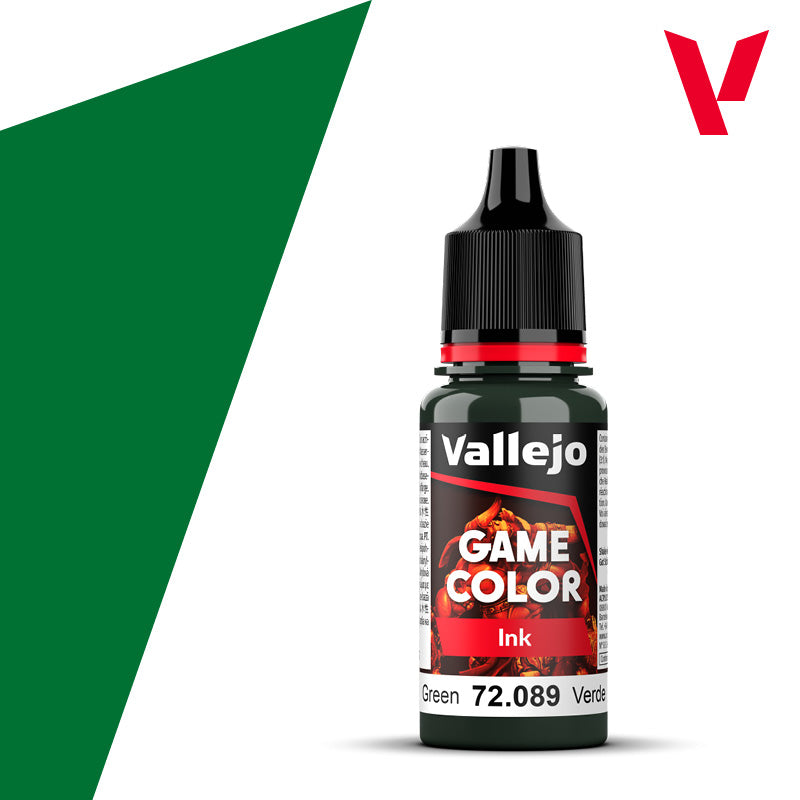 Vallejo Game Color Game Ink Green