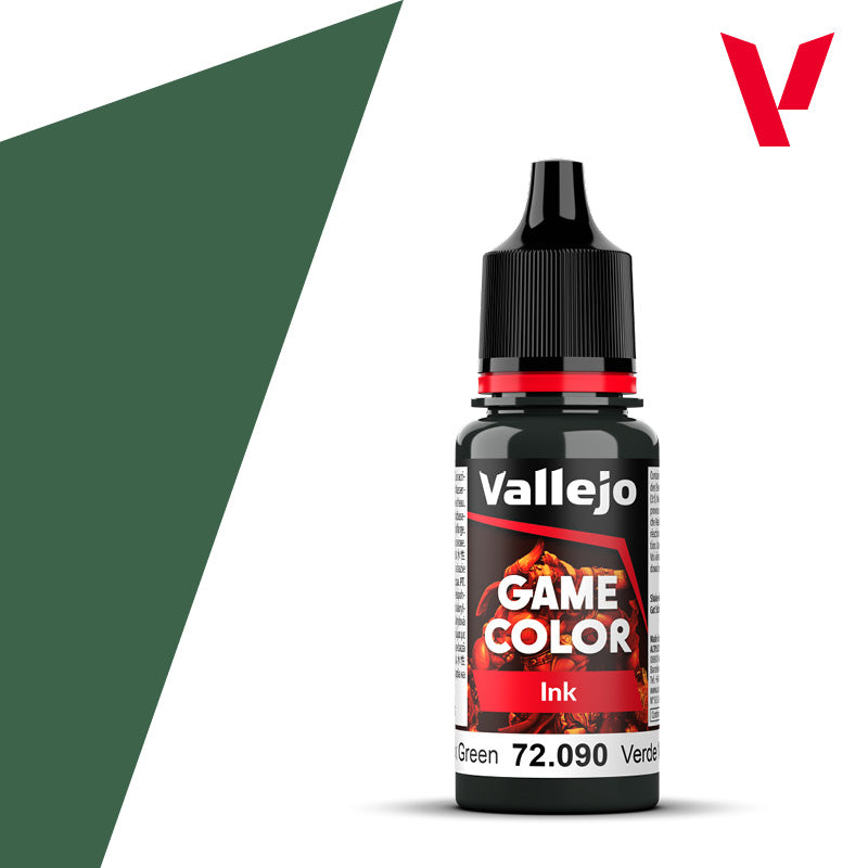Vallejo Game Color Game Ink Black Green