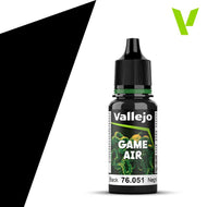 Vallejo Game Air Black 18ml 76.051