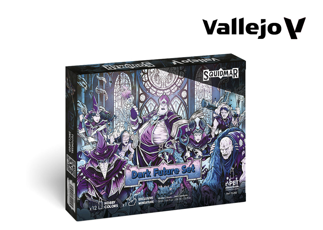 Squidmar Miniatures Vallejo Dark Future Paint Set
