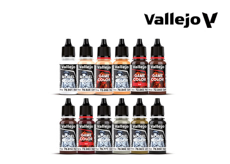Squidmar Miniatures Vallejo Essential Paint Set