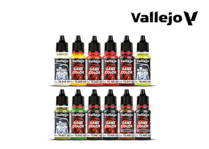 Squidmar Miniatures Vallejo Fantasy Paint Set