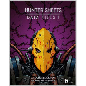 SLA Industries RPG: 2nd Edition: Hunter Sheets Data File 1