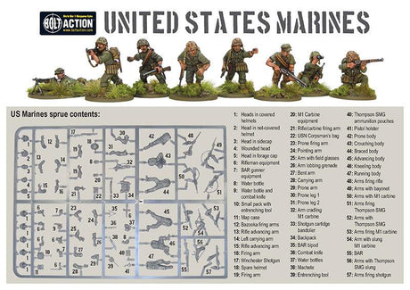 Bolt Action US Marine Corps Starter Army