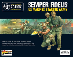 Bolt Action US Marine Corps Starter Army