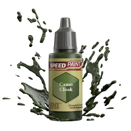 Practical Colour Name:﻿ Greyish Green  One-coat painting solution Consistent flow across all colours Perfect contrast Intense shading and highlighting effect One-coat painting solution 18ml spill-free dropper bottles Mixing balls pre-loaded in each bottle