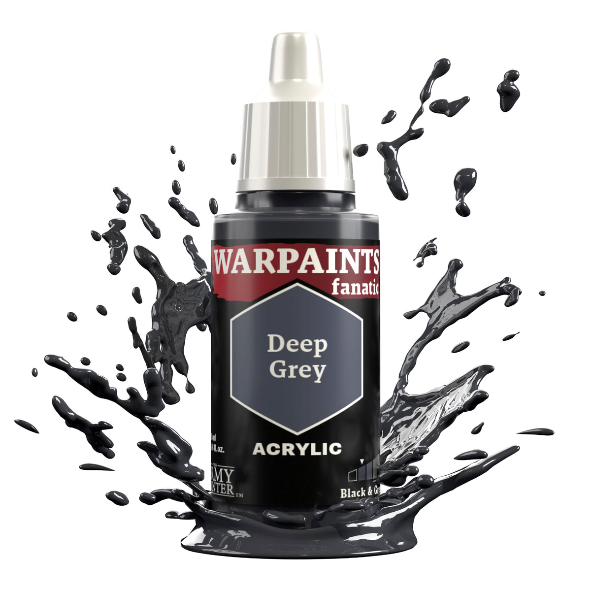 The Army Painter Warpaints Fanatic Deep Grey