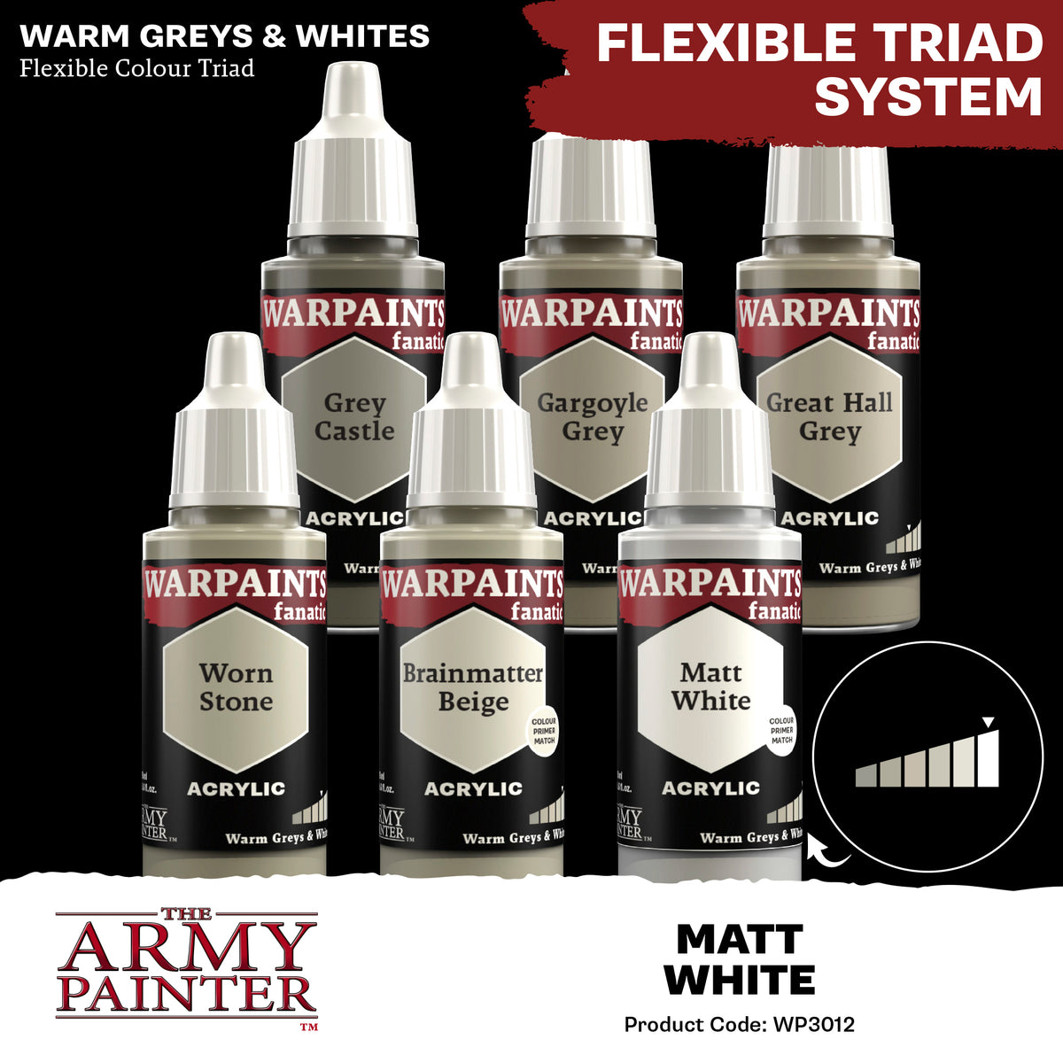 The Army Painter Warpaints Fanatic Matt White