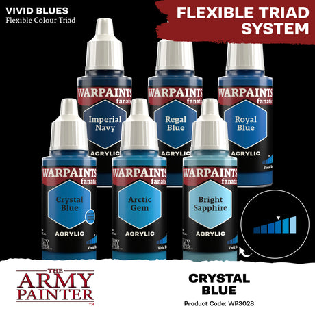 The Army Painter Warpaints Fanatic Crystal Blue