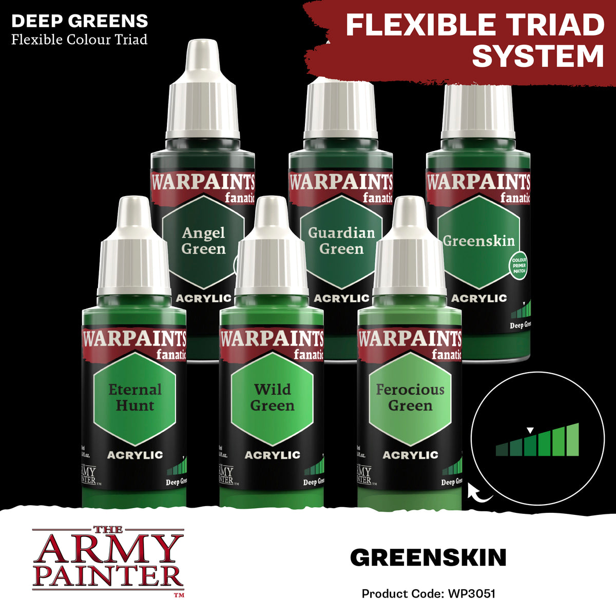 The Army Painter Warpaints Fanatic Greenskin