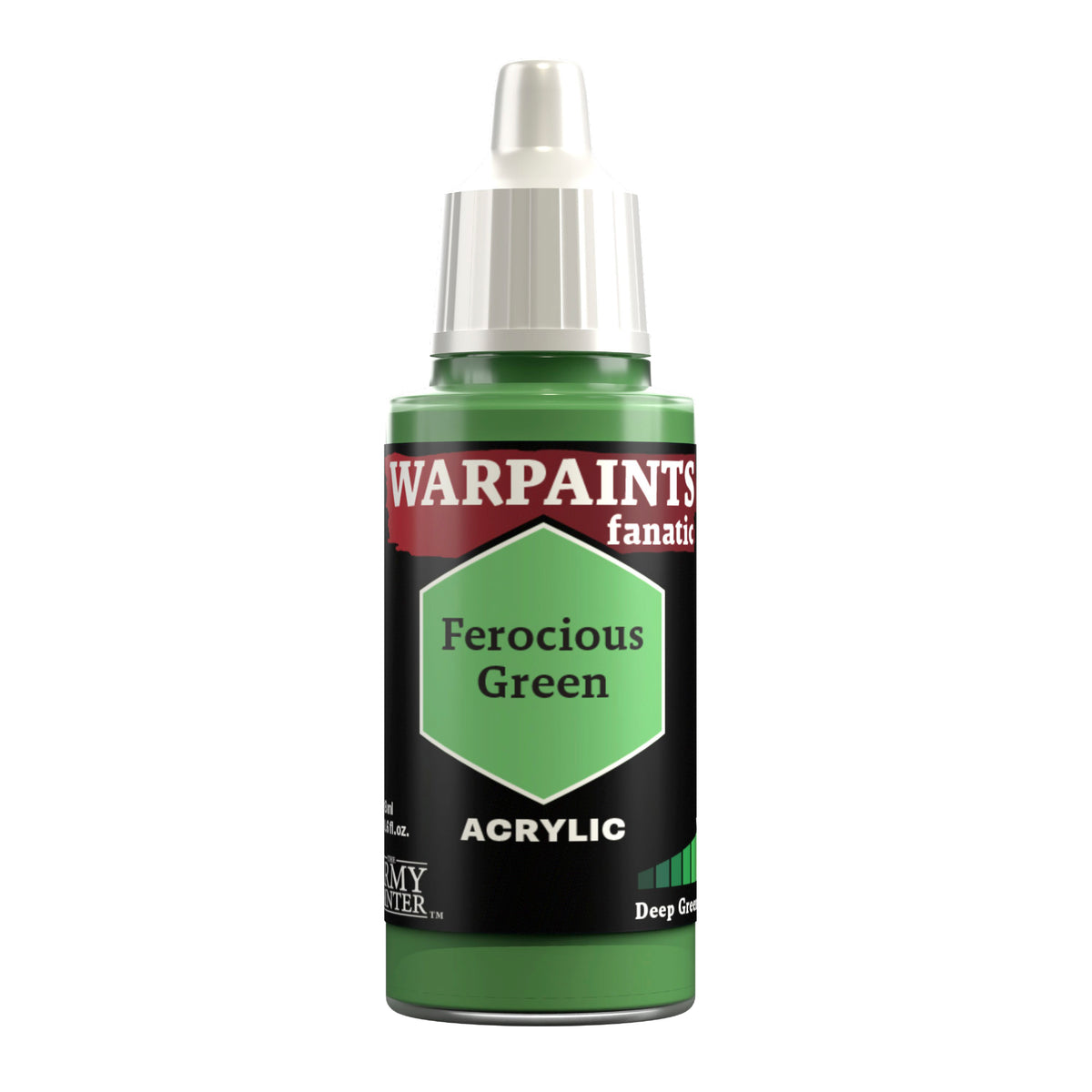 The Army Painter Warpaints Fanatic Ferocious Green