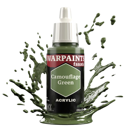 The Army Painter Warpaints Fanatic Camouflage Green