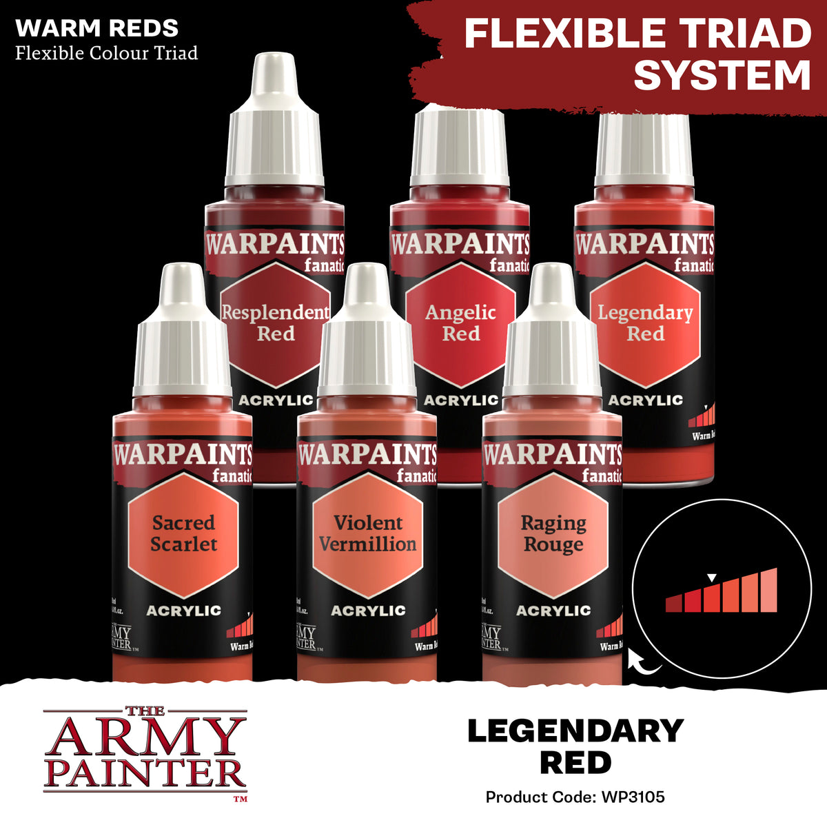 The Army Painter Warpaints Fanatic Legendary Red