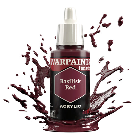 The Army Painter Warpaints Fanatic Basilisk Red