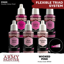 Load image into Gallery viewer, The Army Painter Warpaints Fanatic Wicked Pink