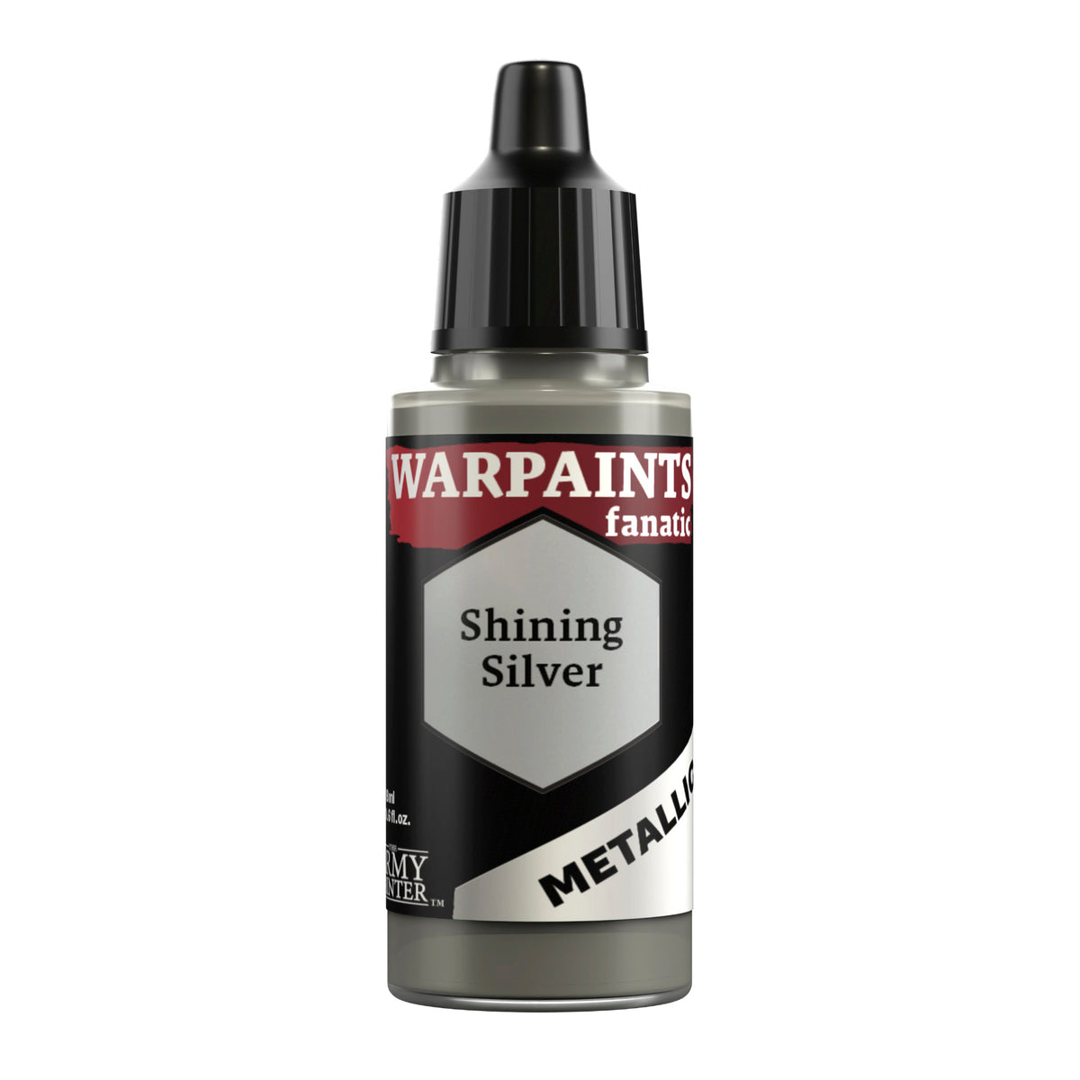 The Army Painter Warpaints Fanatic Metallic  Shining Silver
