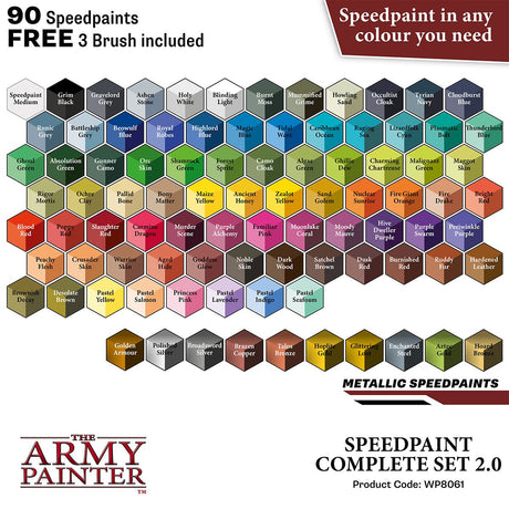 The Army Painter Speedpaint Complete Set 2.0
