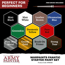 Last inn bildet i Gallery Viewer, The Army Painter Warpaints Fanatic Starter Set