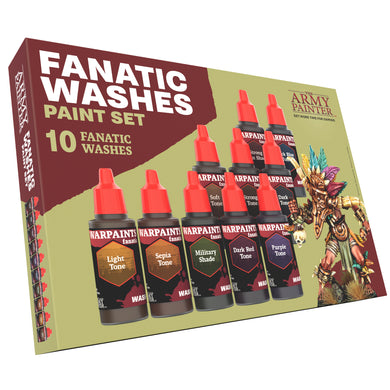 The Army Painter Warpaints Fanatic Washes Paint Set