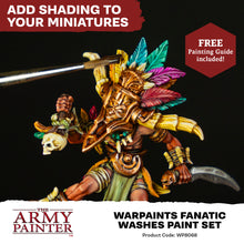Last inn bildet i Gallery Viewer, The Army Painter Warpaints Fanatic Washes Paint Set