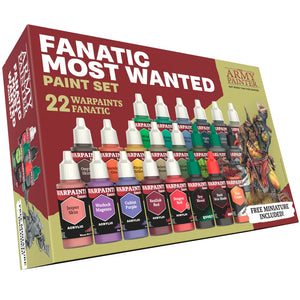 The Army Painter Warpaints Fanatic Most Wanted Paint Set