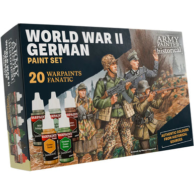 The Army Painter Historical Warpaints Fanatic Paint Set - World War II German