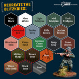 The Army Painter Historical Warpaints Fanatic Paint Set - World War II German