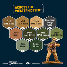 Load image into Gallery viewer, The Army Painter Historical Warpaints Fanatic Paint Set - World War II German Afrika Korps