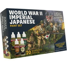 Load image into Gallery viewer, The Army Painter Historical Warpaints Fanatic Paint Set - World War II Imperial Japanese