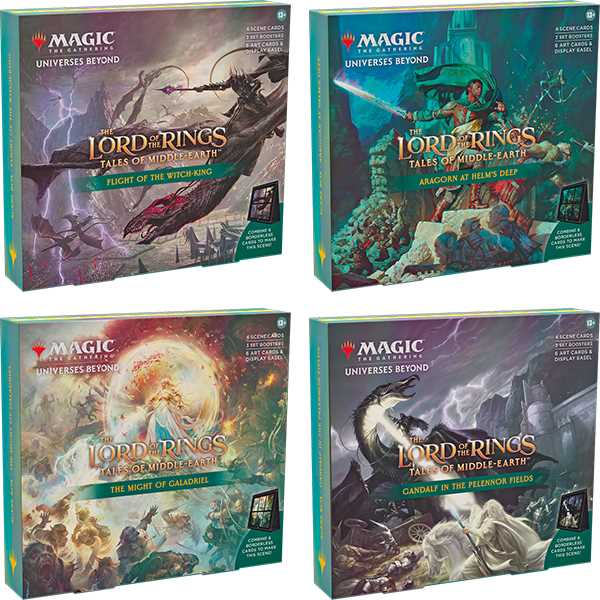 Magic: The Gathering Lord of the Rings Tales of Middle-Earth Holiday Scene Box