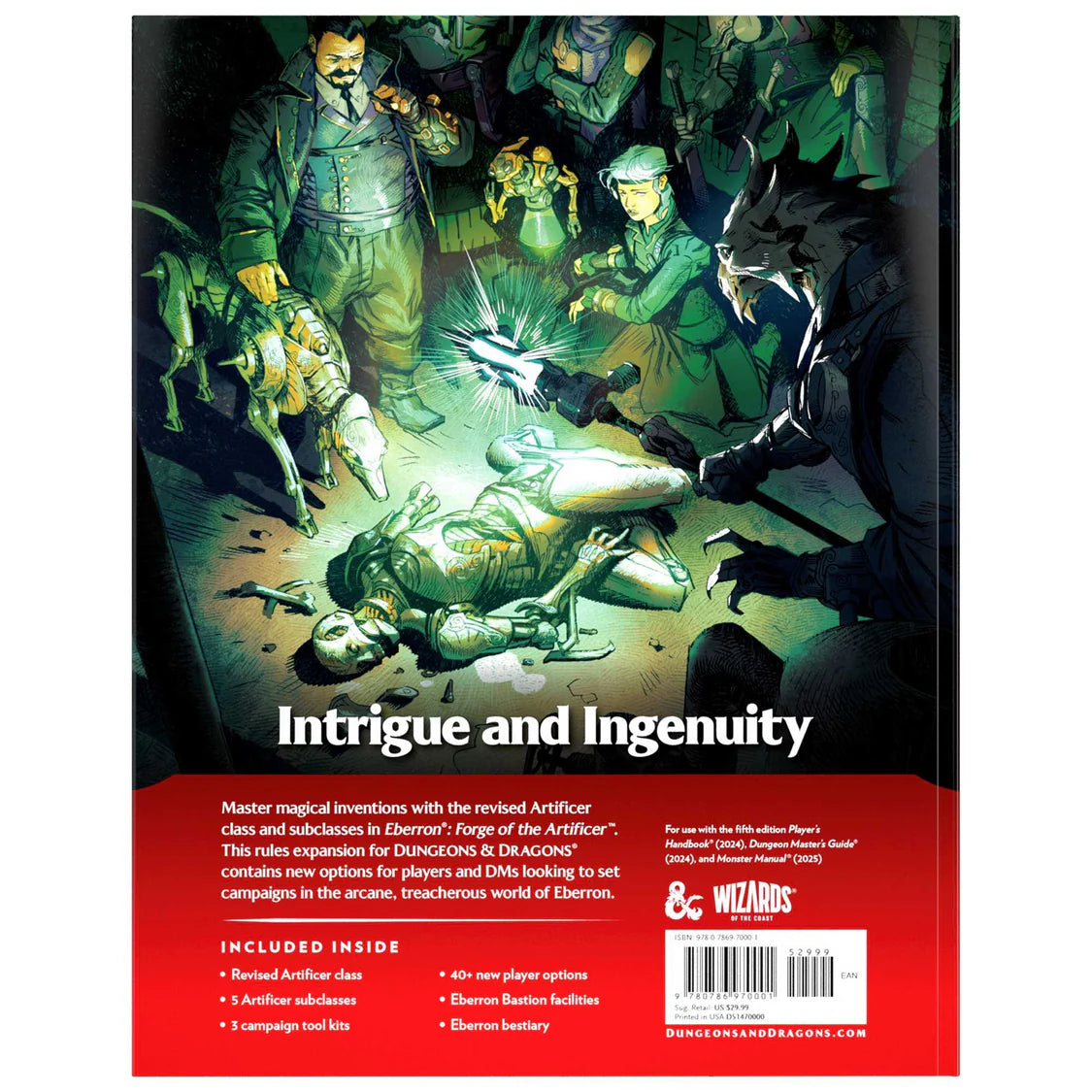 Dungeons & Dragons Eberron Forge of the Artificer