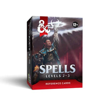 Load image into Gallery viewer, Dungeons &amp; Dragons Trove Spells Levels 2–3 Reference Cards
