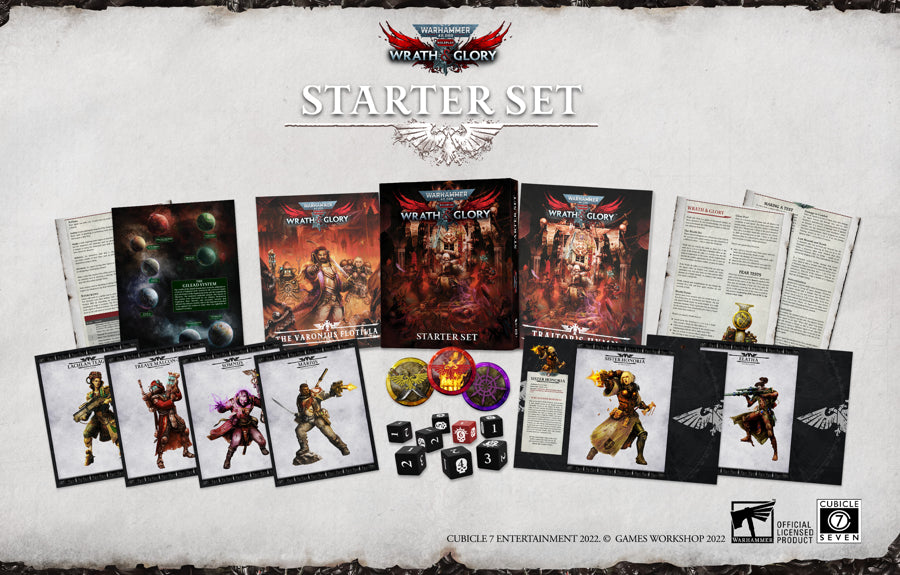 Warhammer 40,000 Wrath & Glory RPG Starter Set