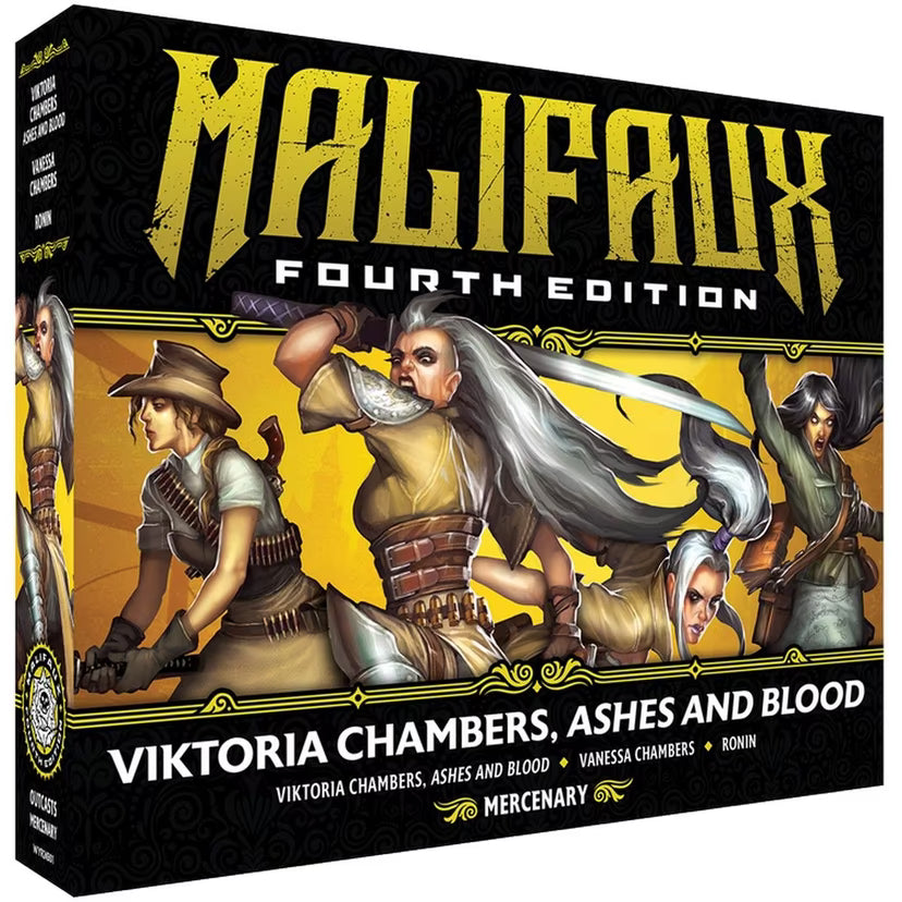 Malifaux 4th Edition - Viktoria Chambers, Ashes and Blood