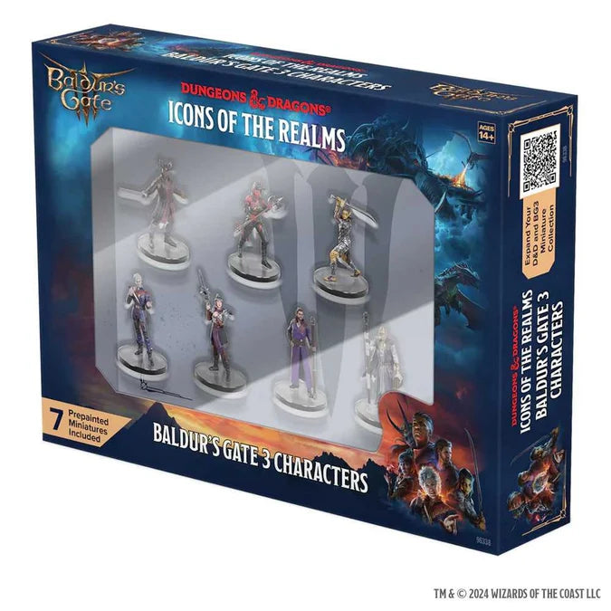 D&D Icons of the Realms: Baldur's Gate 3 Character Boxed Set