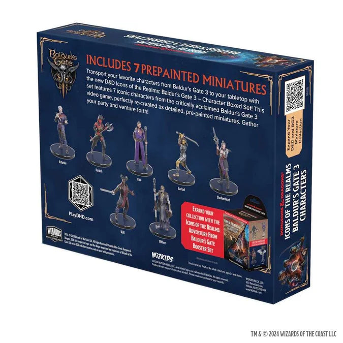 D&D Icons of the Realms: Baldur's Gate 3 Character Boxed Set