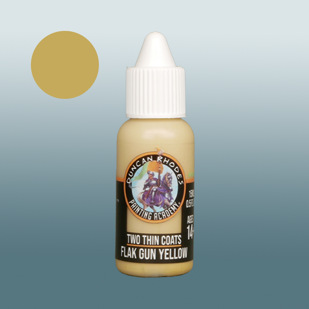 Two Thin Coats Flak Gun Yellow